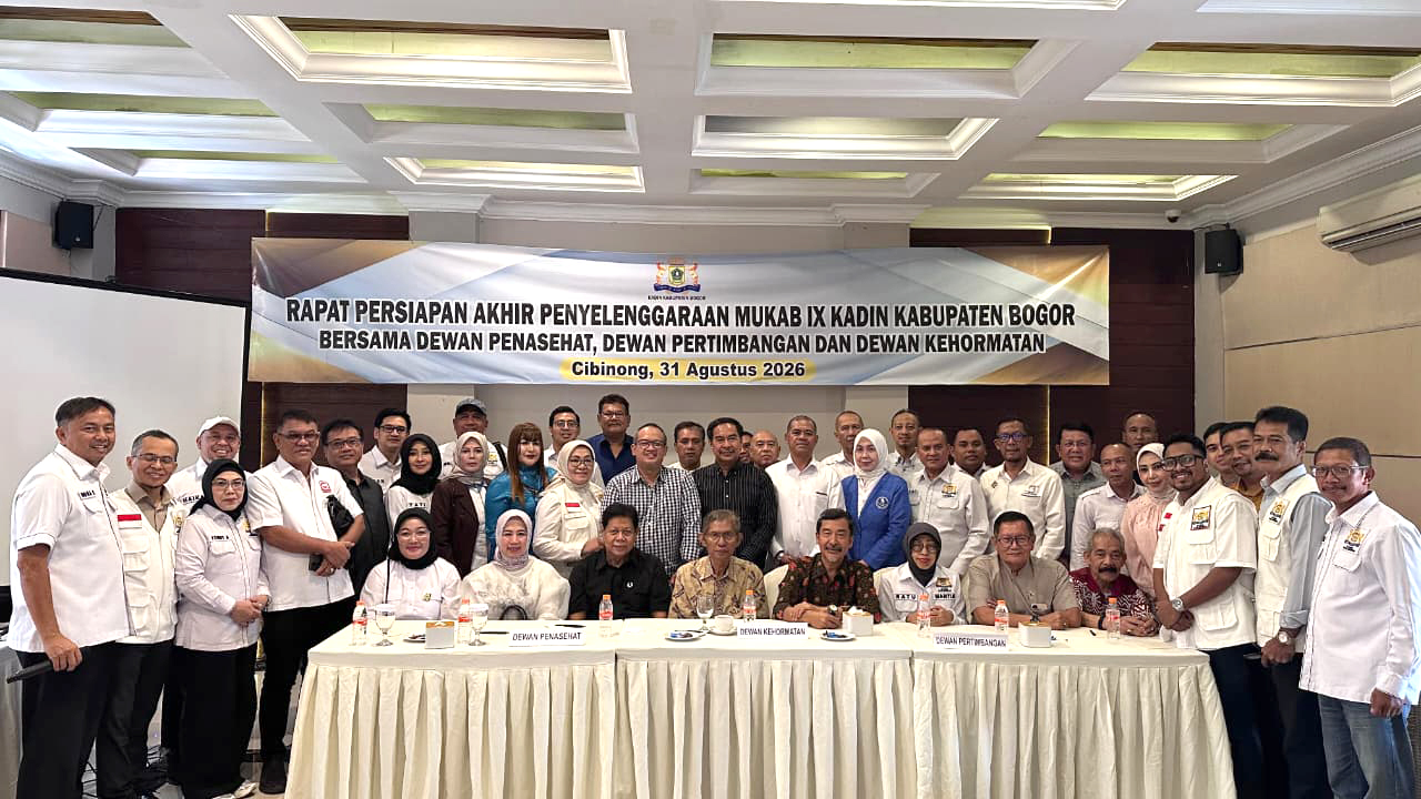 Pertemuan Anggota Luar Biasa (ALB) Kadin dalam rangka Rapat Akhir Persiapan MUKAB IX KADIN Kabupaten Bogor